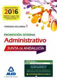 1. TEMARIO  ADMINISTRATIVO PROMOCIÓN INTERNA JUNTA ANDALUCIA