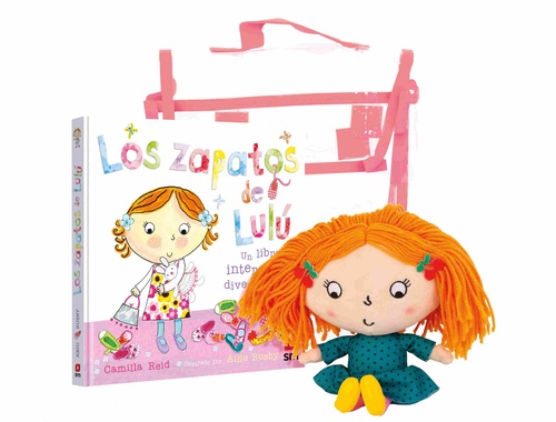 (PACK) LOS ZAPATOS DE LULÚ. UN LIBRO INTERACTIVO DIVERTIDÍSIMO + MUÑECA LULÚ