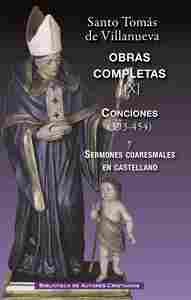 OBRAS COMPLETAS DE SANTO TOMÁS DE VILLANUEVA. IX:  CONCIONES 393-454. SERMONES