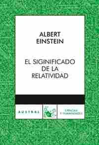 SIGNIFICADO DE LA RELATIVIDAD, EL
