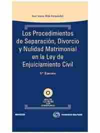 (5º) PROCEDIMIENTOS DE SEPARACION, DIVORCIO Y NULIDAD MATRIMONIAL LEY