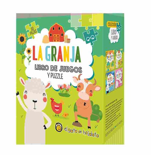 LA GRANJA. LIBRO DE JUEGOS Y PUZZLE