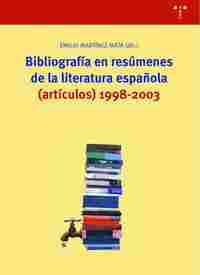 BIBLIOGRAFIA RESUMENES LIT.ESP 1998-2003 ARTICULOS