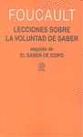 LECCIONES SOBRE LA VOLUNTAD DEL SABER