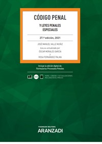 (27ª) CODIGO PENAL Y LEYES PENALES ESPECIALES