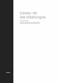 CANTAR DE LOS NIBELUNGOS