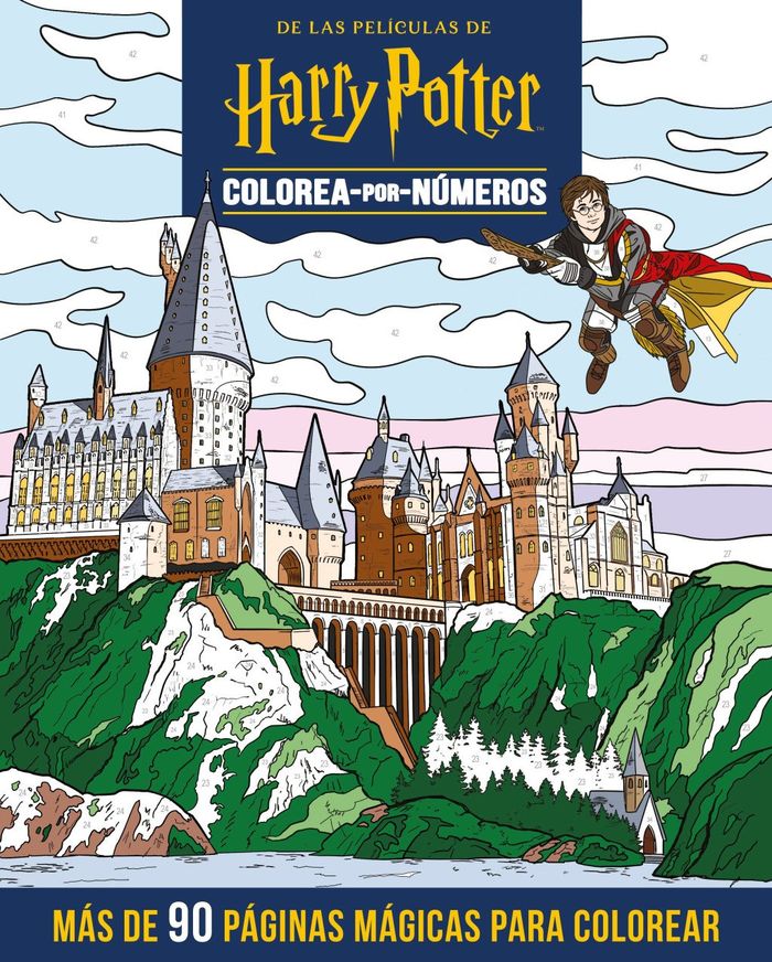 HARRY POTTER: COLOREA POR NÚMEROS