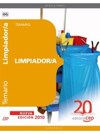 TEMARIO. LIMPIADOR/A
