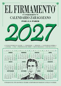 CALENDARIO ZARAGOZANO DE PARED 2027 - FIRMAMENTO