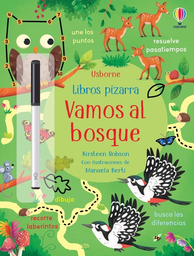 VAMOS AL BOSQUE. LIBROS PIZARRA
