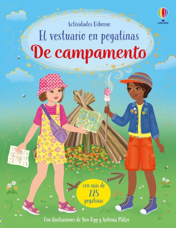DE CAMPAMENTO. EL VESTURARIO EN PEGATINAS