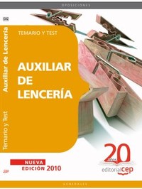 TEMARO Y TEST. AUXILIAR DE LENCERÍA