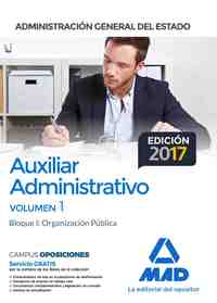 1. TEMARIO. AUXILIAR ADMINSTRATIVO ADMINISTRACION GENERAL DEL ESTADO