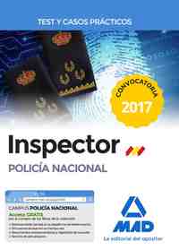 TEST Y CASOS PRACTICOS INSPECTOR POLICIA NACIONAL