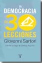 LA DEMOCRACIA EN TREINTA LECCIONES