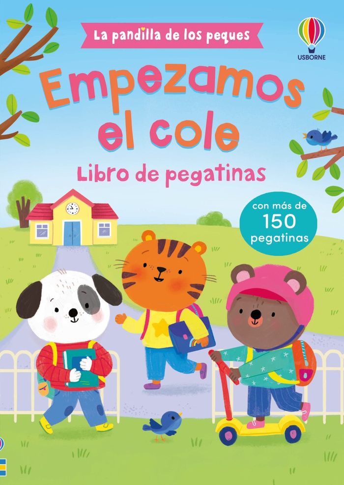 EMPEZAMOS EL COLE. LIBRO DE PEGATINAS