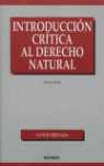 (10º) INTRODUCCION CRITICA AL DERECHO NATURAL