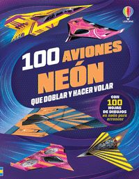 100 AVIONES NEON - DOBLAR Y VOLAR