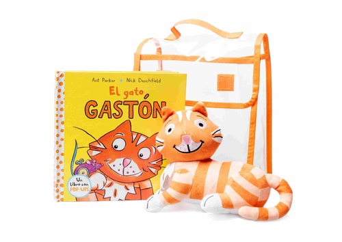 PACK. EL GATO GASTÓN. LIBRO Y MUÑECO