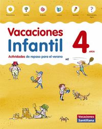 4 AÑOS VACACIONES INFANTIL ACTIVIDADES DE REPASO PARA EL VERANO