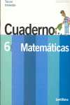 6º PR. 3º TR. CUADERNO MATEMATICAS UN PASO MAS