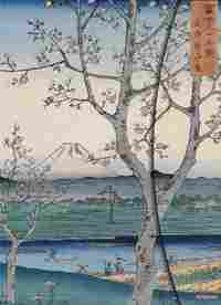 ANDO HIROSHIGE MOUNT FUJI MAGNETO LIBRETA 16 X 22