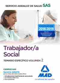 TEMARIO ESPECÍFICO VOLUMEN 2. TRABAJADOR/A SOCIAL DEL SAS.