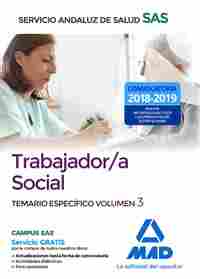 3 TEMARIO ESPECÍFICO. TRABAJADOR/A SOCIAL DEL SERVICIO ANDALUZ DE SALUD. SAS