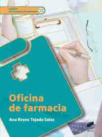 CFGM. OFICINA DE FARMACIA. FARMACIA Y PARFARMACIA **