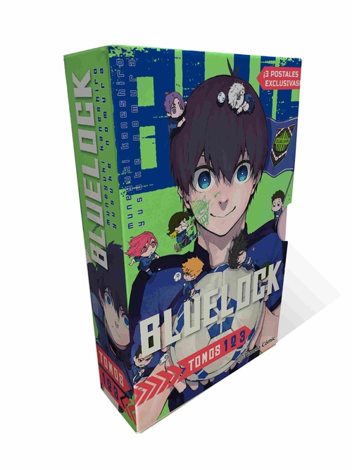 BLUE LOCK. TOMOS 1, 2, 3  (PACK)