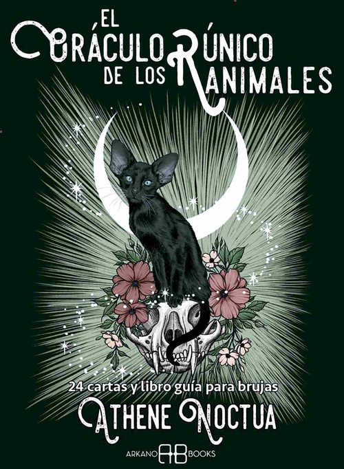EL ORACULO RUNICO DE LOS ANIMALES (24 CARTAS Y LIBRO GUÍA PARA BRUJAS)