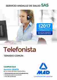 TELEFONISTA SAS. TEMARIO COMÚN