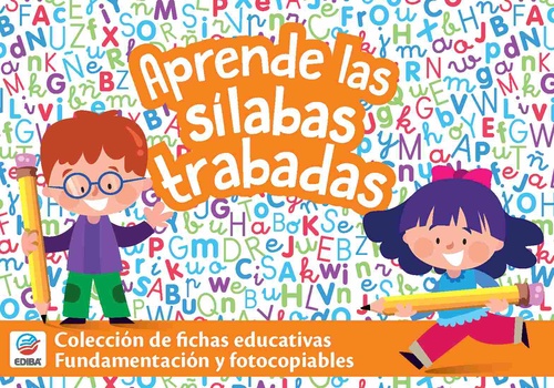 CAJAS EDUCATIVAS. LENGUA: APRENDE LAS SÍLABAS TRABADAS (20 FICHAS Y CUADERNILLO FOTOCOPIABLES)