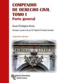 COMPENDIO DE DERECHO CIVIL. PARTE GENERAL.