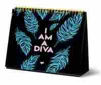 CALENDARIO DE MESA 2021. DIVA. LA VECINA RUBIA