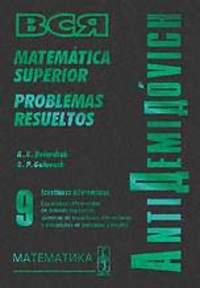 9. ANTI-DEMIDOVICH (CARTONE) MATEMATICAS SUPERIOR
