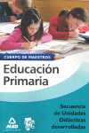 EDUCACION PRIMARIA: CUERPO DE MAESTROS. SECUENCIA UNIDADES DIDACTICAS