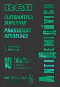 10. ANTI-DEMIDOVICH (CARTONE) MATEMATICAS SUPERIOR