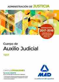 TEST. CUERPO DE AUXILIO JUDICIAL DE LA ADMINISTRACIÓN DE JUSTICIA