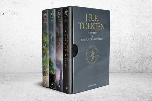 LA COMUNIDAD DEL ANILLO/LAS DOS TORRES/EL RETORNO DEL REY/EL HOBBIT (4 VOLS.)