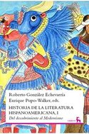 I. HISTORIA DE LA LITERATURA HISPANOAMERICA: DEL DESCUBRIMIENTO AL MODERNISMO