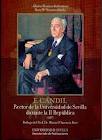 F. CANDIL. RECTOR DE LA UNIVERSIAD DE SEVILLA DURANTE II REPUBLICA