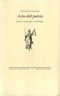 ACTA DEL JUICIO