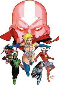 ALL IN JUSTICE LEAGUE RED