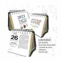 CALENDARIO SOBREMESA 2021 SAGRADO CORAZON JESUS. PEANA NUMEROS