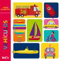 VEHICULOS. LIBROS BLANDITOS