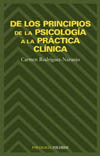 PRINCIPIOS DE LA PSICOLOGIA A LA PRACTICA CLINICA, DE LOS