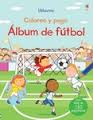ALBUM DE FUTBOL. COLOREO Y PEGO