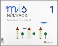 1. MIS NÚMEROS. MATEMATICAS PARA INFANTIL. 3 AÑOS
