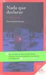 NADA QUE DECLARAR - EL LIBRO DE DIANA